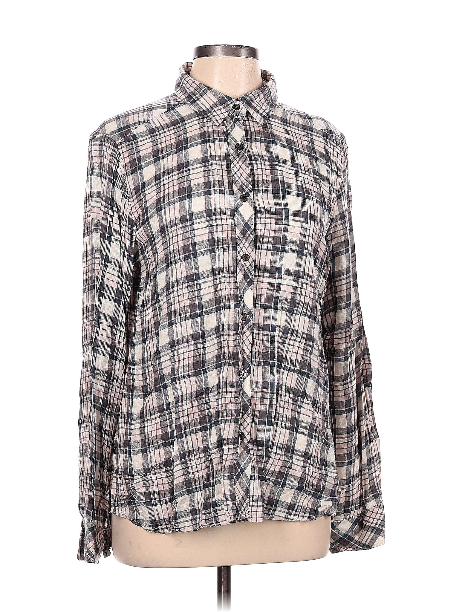 Long Sleeve Button Down Shirt size - L